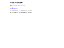 Tablet Screenshot of john.neggie.net